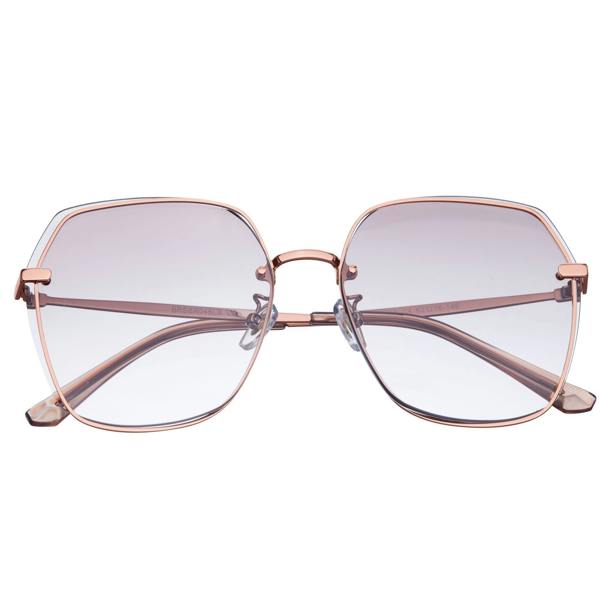Bertha Renata Sunglasses - Rose Gold/Pink - BRSBR046LB