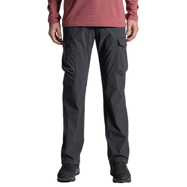 Craghoppers Mens Rif Stretch Nosilife Cargo Trousers - Dark Iron - 