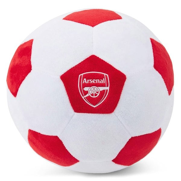 Arsenal FC Football Plush Toy - White/Red