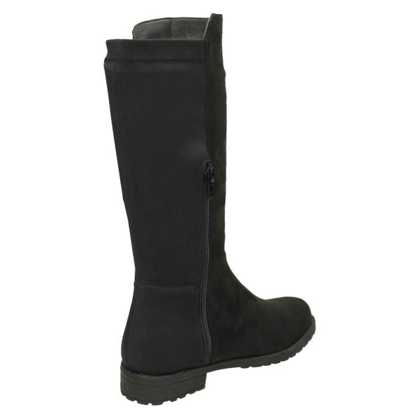 Spot On Girls Spot On Mid Heel Calf Boots H5083
