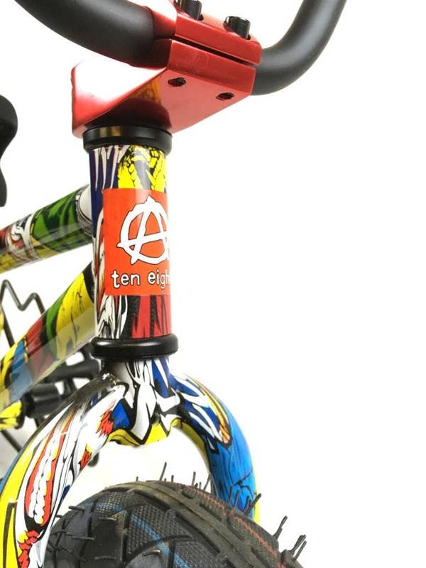 1080 Stunt Freestyle Mini BMX Bike - Ltd Ed Colour Cartoon Graphic