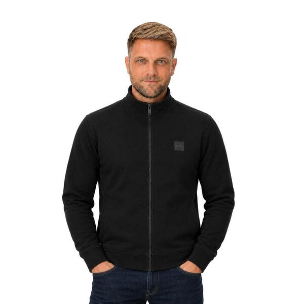 BOSS Zestart Zip Through Sweatshirt Black
