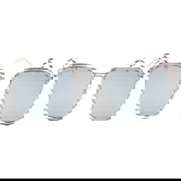 Hugo Boss Extra White ML Lens Matte Ruthenium Silver Sunglasses