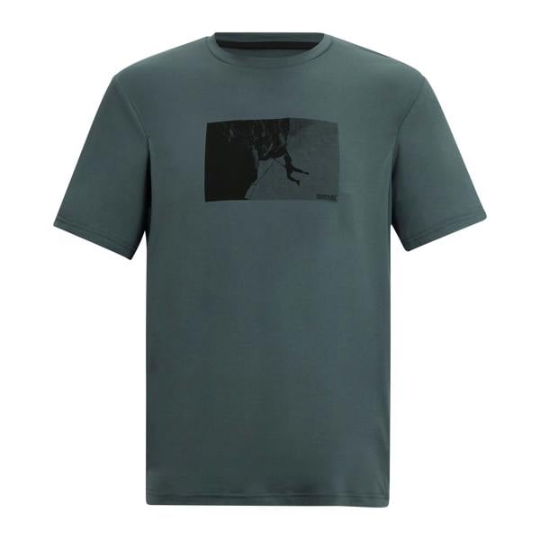 Regatta Mens Fingal Sunset Stretch T-Shirt - Dark Storm - 
