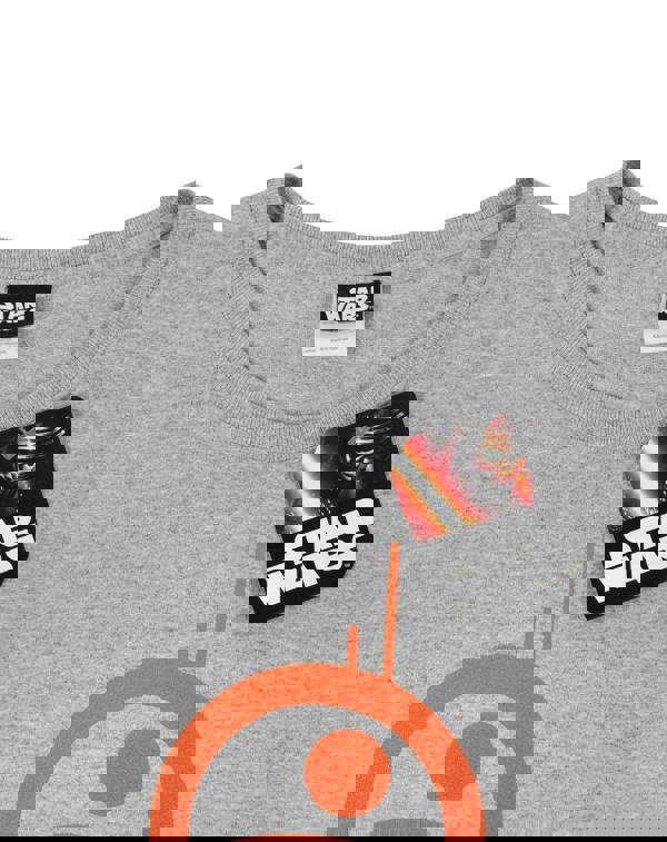 Star Wars Womens Grey Bb-8 Short Sleeved T-Shirt