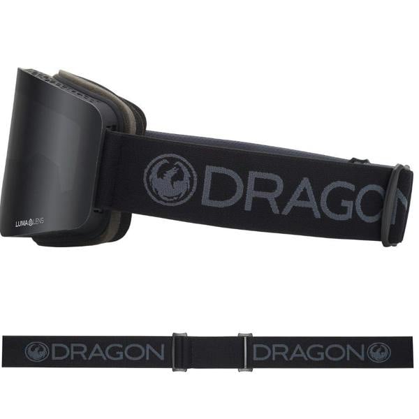 Dragon R1 OTG - Blackout with Lumalens Dark Smoke & Lumalens Amber Lens