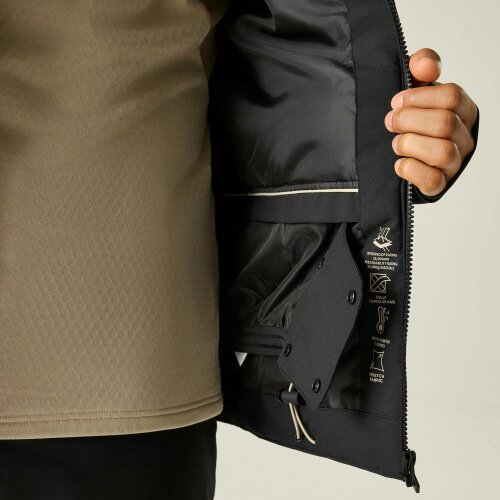 Dare 2B Mens Eagle IV Ski Jacket - Black/White Pepper