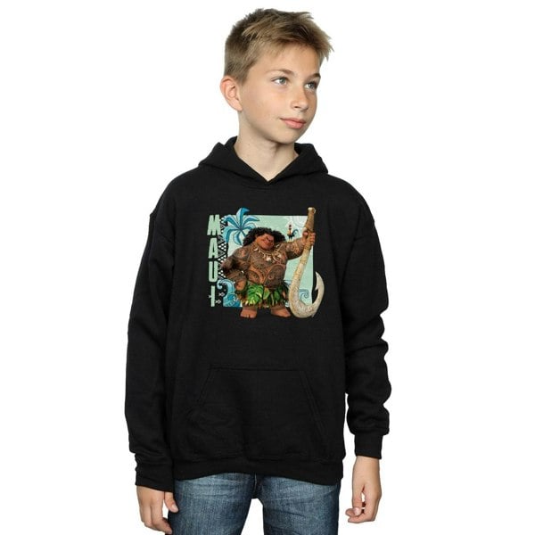 Disney Boys Moana Maui Hoodie - Black