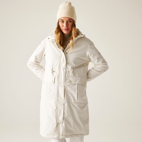 Regatta Womens Yannta Insulated Waterproof Jacket - Light Vanilla