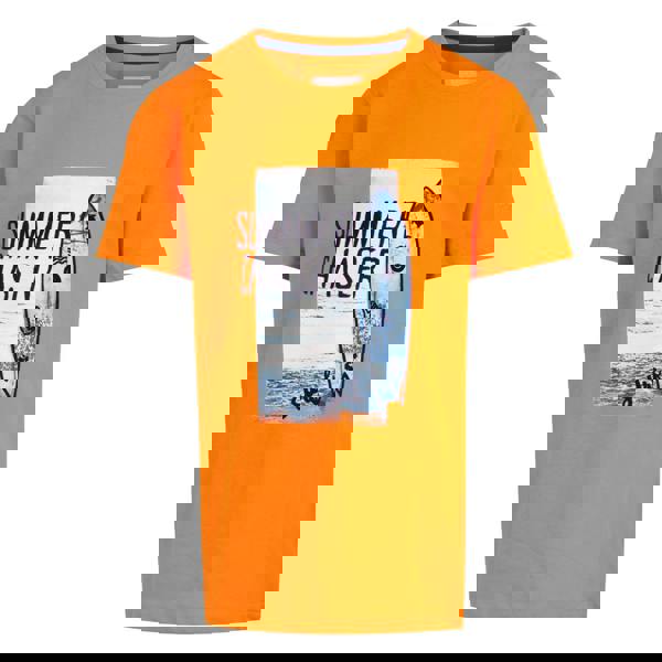 Regatta Childrens/Kids Bosley VII Surfboard T-Shirt - Persimmon - 