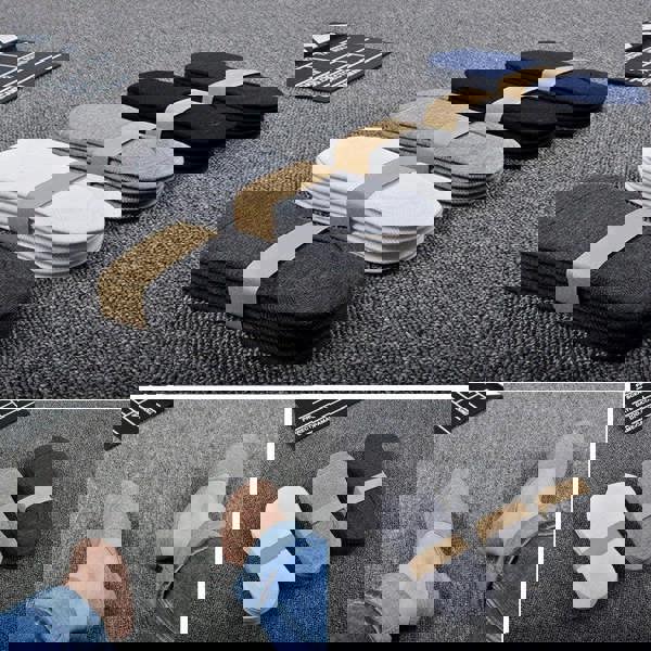 Anyfootwear 5 Pairs Mix Color Size 10-14 Fashion Socks High Quality Office Sports Business Long Socks Cotton Solid Colors Skateboard Knitted Casual