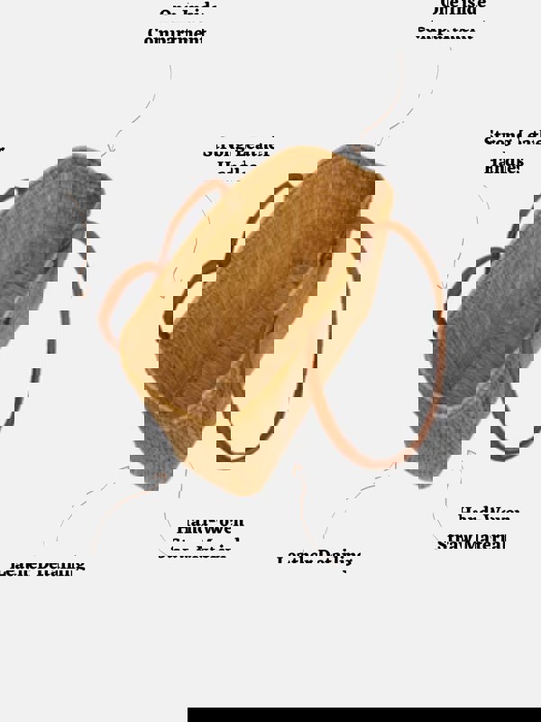 Berber Leather The Safi Large Basket Tote