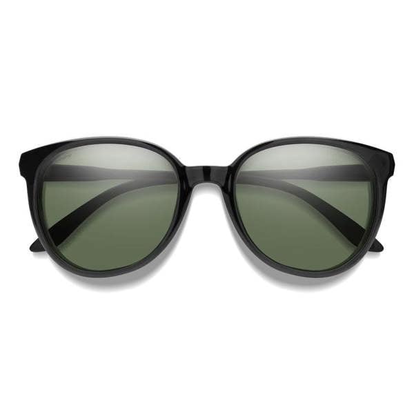 Smith Sunglasses Cheetah 807 L7 Black ChromaPop Polarized Grey Green