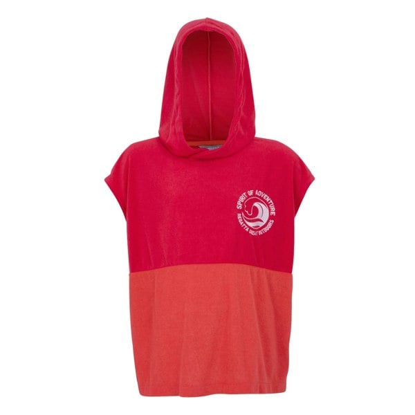 Regatta Childrens/Kids Spirit Of Adventure II Towelling Robe - Pop/Peach Bloom