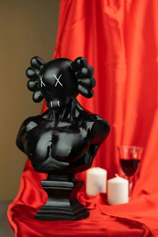 Artchi Divine Mashup: The Black David and KAWS Figure