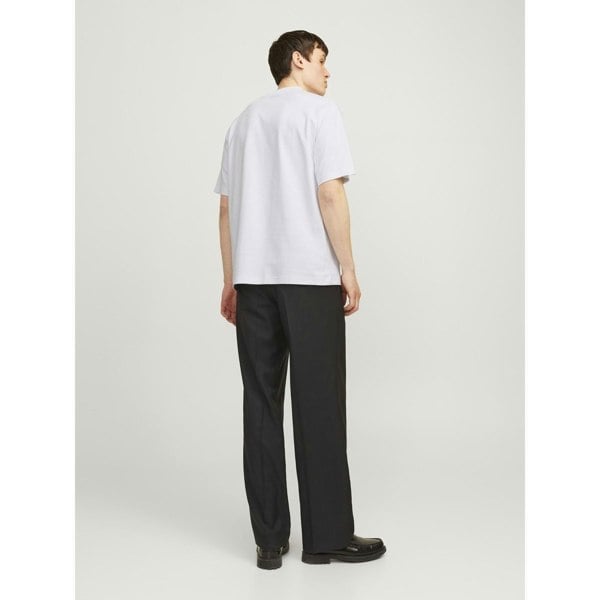 Jack & Jones Chad Branding Cotton Men's T-Shirt - White