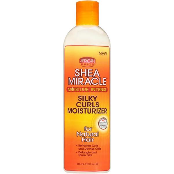 African Pride Shea Butter Silky Curls Moisturizer 12oz