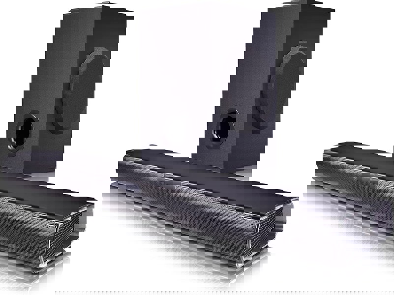 LG SQC1 Bluetooth Soundbar with Wireless Subwoofer Black - Free Gift RRP £25
