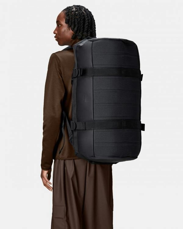Rains Texel Duffel Bag - 01 Black - CHO - Designer Unisex Bags