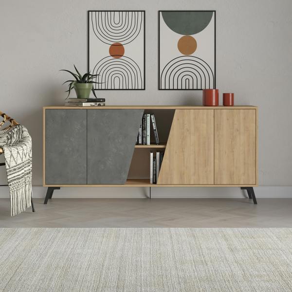 Decortie Modern Fiona Console Sideboard Storage Cabinet 180(W)cm