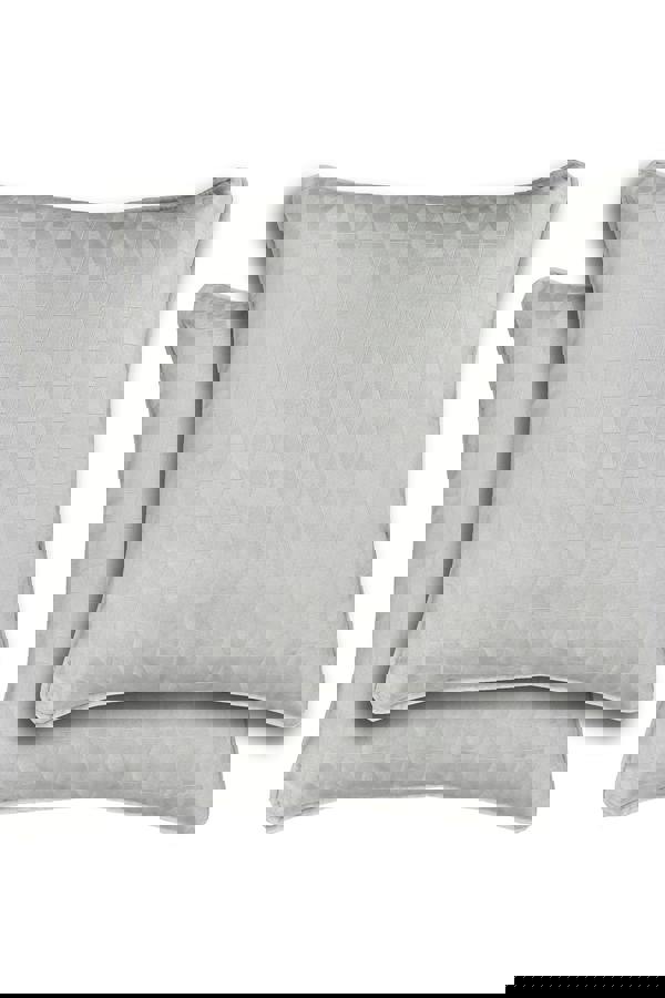Enhanced Living Pair of Tokyo Geometric Double Sided Zip Opening Cushions - Cases Only