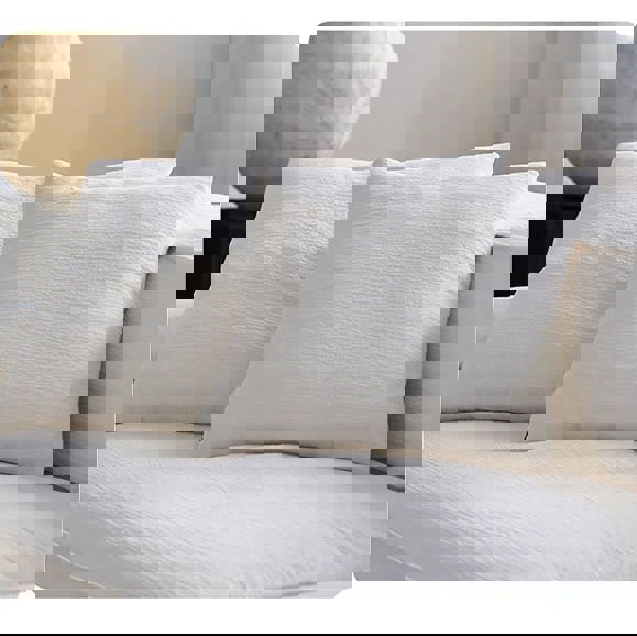 Zaavan Three Seater Sofa, Modular Sofa, White Linen-Weilai Concept-Weilai Concept