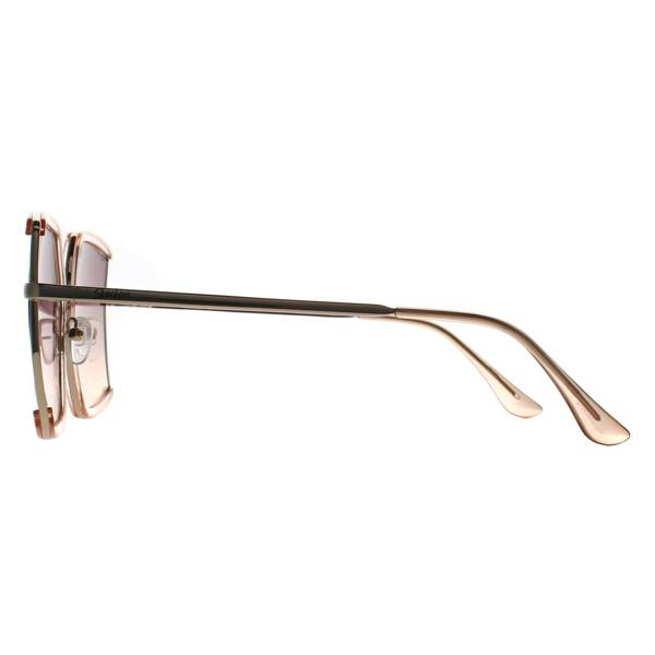Skechers Sunglasses SE6224 57B Beige Gold Purple Gradient