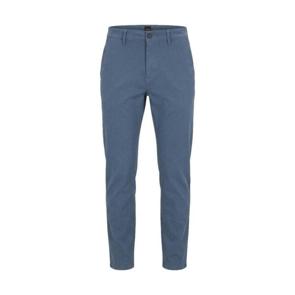 BOSS Tapered Fit Stretch Chinos Blue