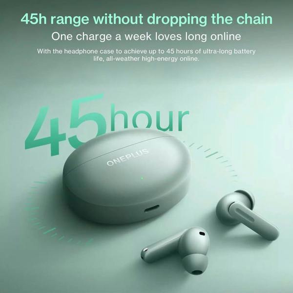 OnePlus Buds 4 Bluetooth Wireless Earphones Storm Grey - 5481158905