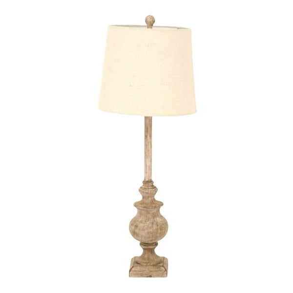 Hill Interiors Chiaro Candlestick Table Lamp - Brown