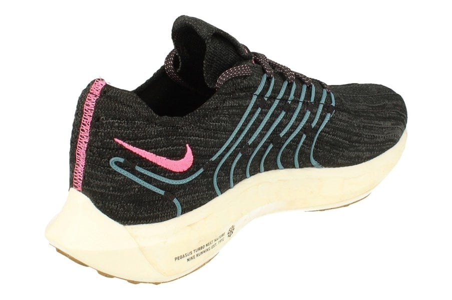 Nike Womens Pegasus Turbo Next Nature Dm3414  004 - Black White Anthracite 004 - Photo 2