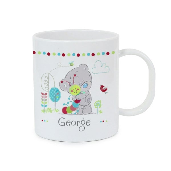 Personalised Memento Company Personalised Tiny Tatty Teddy Cuddle Bug Plastic Mug