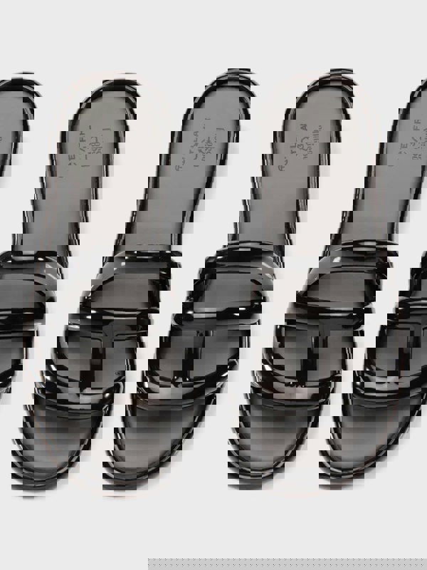 Melissa x Telfar Jelly Slide Black