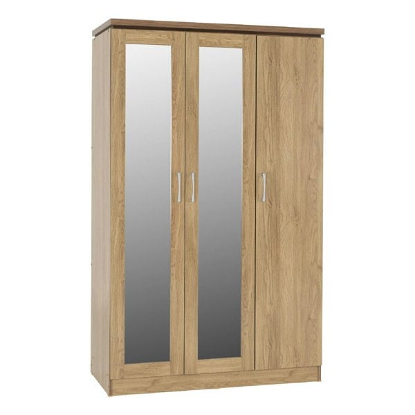 Seconique Charles 3 Door All Hanging Triple Wardrobe