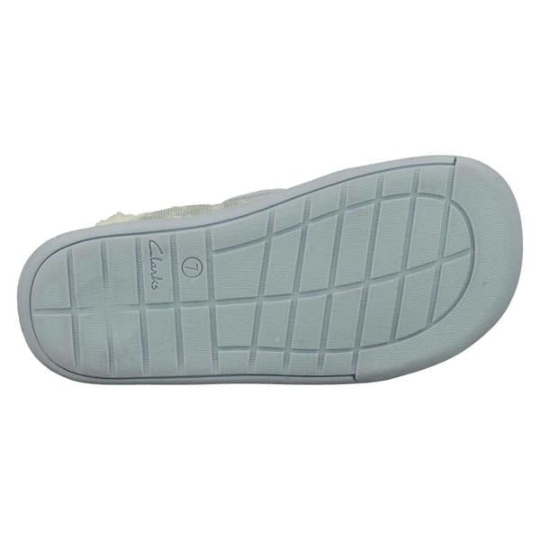 Clarks Girls Clarks Snowflake Detailed Frozen II Slippers Holmly Ice