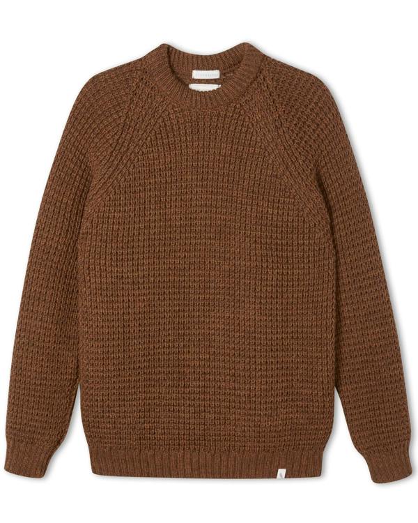 Peregrine  Waffle Crew Jumper
