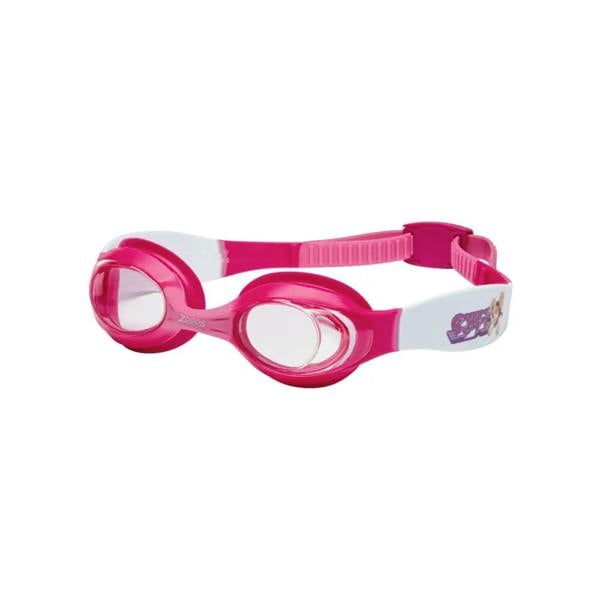 Zoggs Paw Patrol kids goggles in pink and white with clear lenses