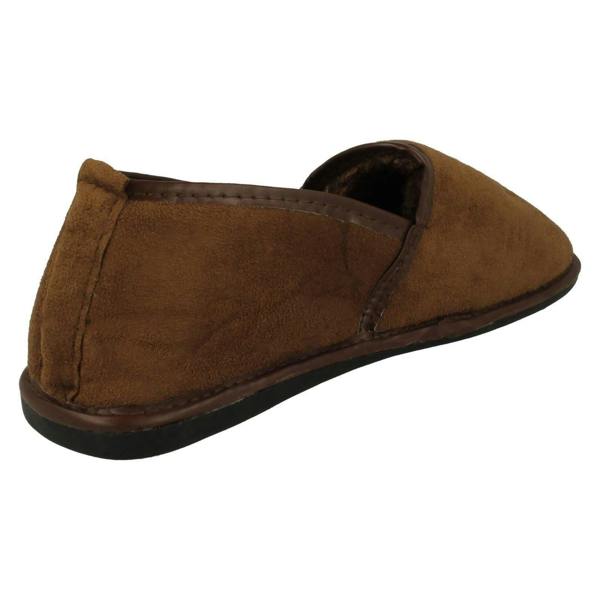 Mens Coolers Warm Lined Full Slippers C-3934