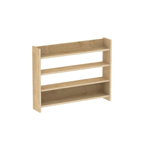 Decortie Lane 4-Tier Wall Shelf - Oak