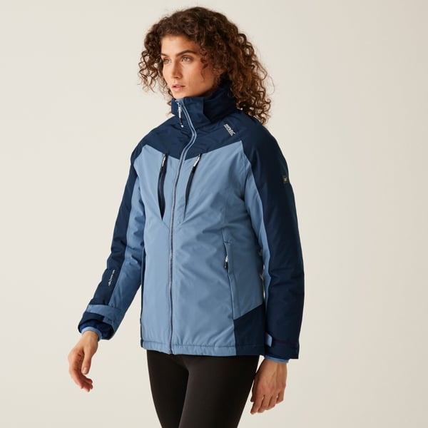 Regatta Women's Calderdale II Winter Waterproof Jacket - Coronet Blue / Navy