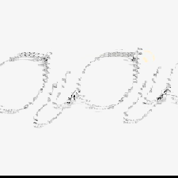 Swarovski Matrix Tennis Mixed Cut Rhodium Plated Bracelet 5690694