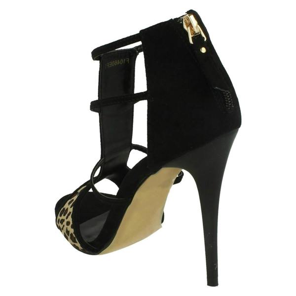 Anne Michelle Ladies Anne Michelle Ankle Heel With Zip Fastening