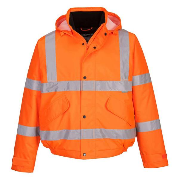Hi-Vis Winter Bomber Jacket - Hi-Vis Trousers