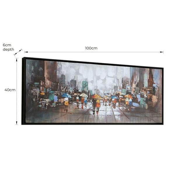 Pagazzi Lighting Downtown Hand-Painted Canvas