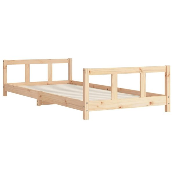 Berkfield Kids Bed Frame 90x200 cm Solid Wood Pine