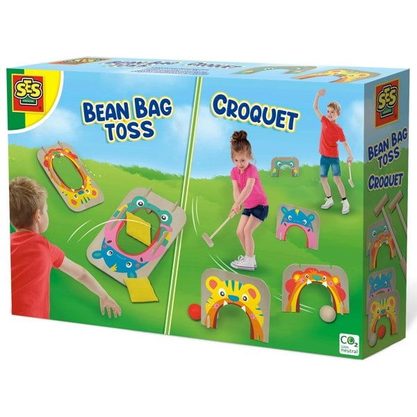SES Creative Croquet and bean bag toss
