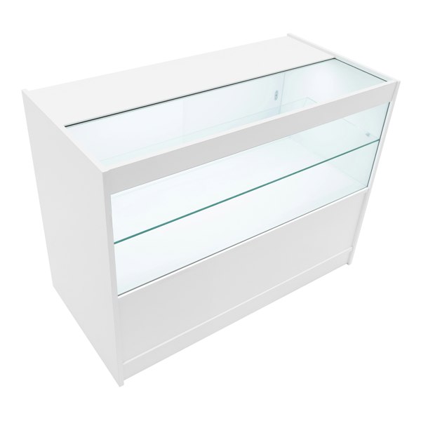 Monstershop Adonis LED Shop Counter Set B1200, C1200 & CM60 - White