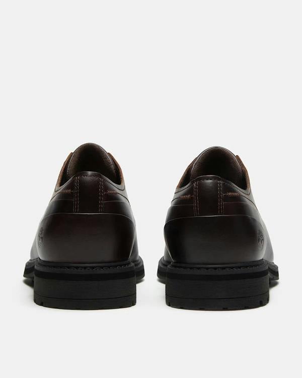 Timberland Stormbucks Mens Full Grain Leather Lace Up Waterproof Shoe - Dark Brown | CHO | Designer Mens Waterproof Shoes