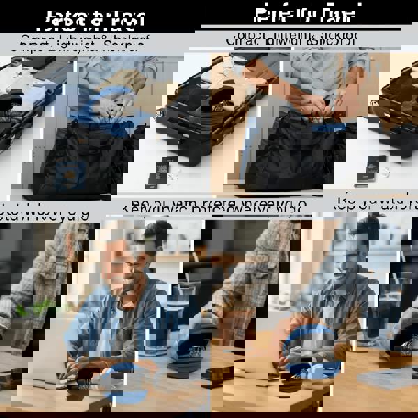 Blue Single Watch Travel Case – Sleek, Durable & Portable watchcaseKennett Great Britain