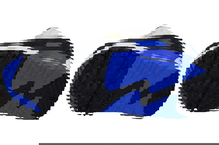 Nike Air Max 90 PRM Mens Trainers Hf3449  100 - White Khaki Racer Blue Black 100 - Photo 4